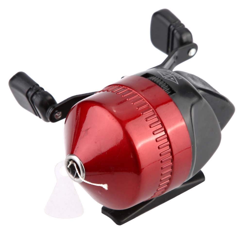 BL18 Fishing Reel Slingshot Fish Dart Wheel Built-in Round Fish Reel Outdoor Wheel Closed Shooting Dart Hunting Ice Sea Fish Tools