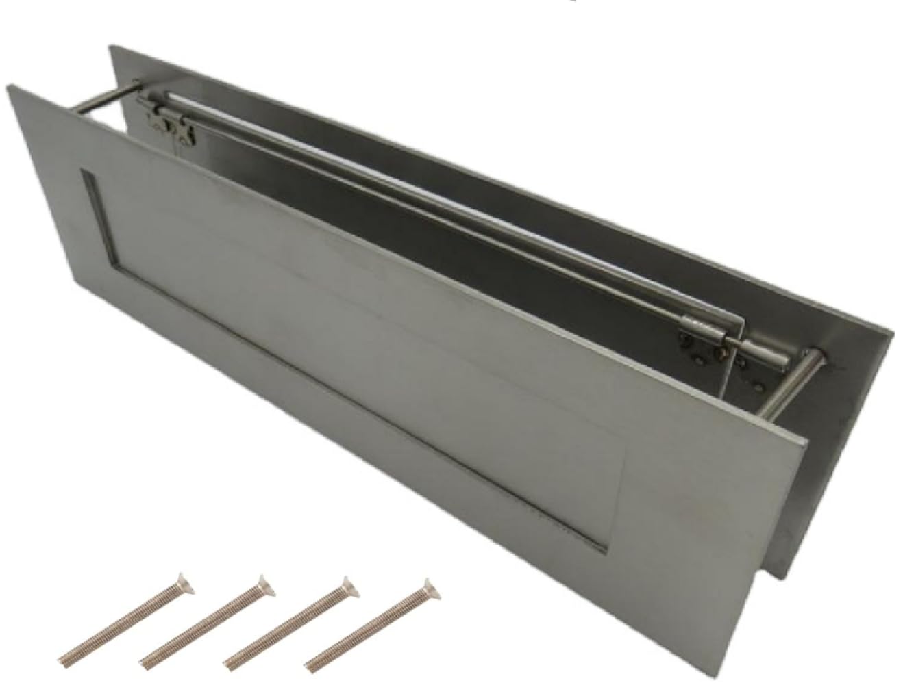 Stainless Steel Satin Color 13 x 4 inches for Almost Any Door