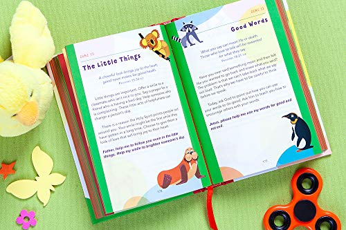 Image of A Little God Time for Kids: 365 Daily Devotions (Hardcover)- Motivational Devotionals for Kids Ages 4-7, Perfect Gift for Children, Birthdays, Communion, and More