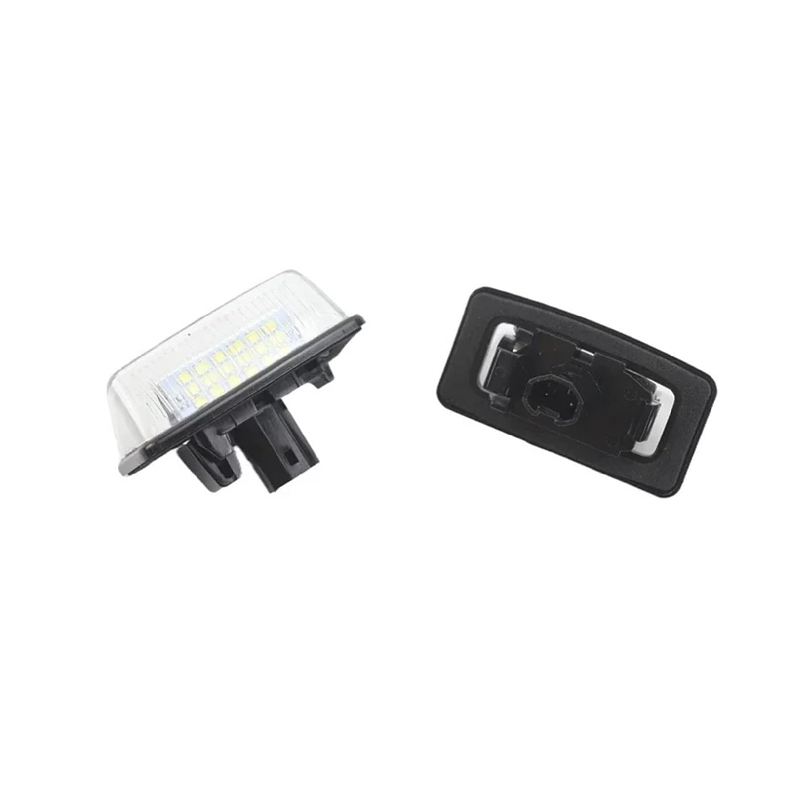 Iluminación De Matrícula Para Toyota Alphard Wish Noah Voxy Estima Caldina Para Corolla Para Crown Previa 2x LED Trasero SMD Lámpara Placa Matrícula 6000K