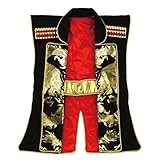 陣羽織 初節句 子供 お祝着 黒 金 85-jinba-bk