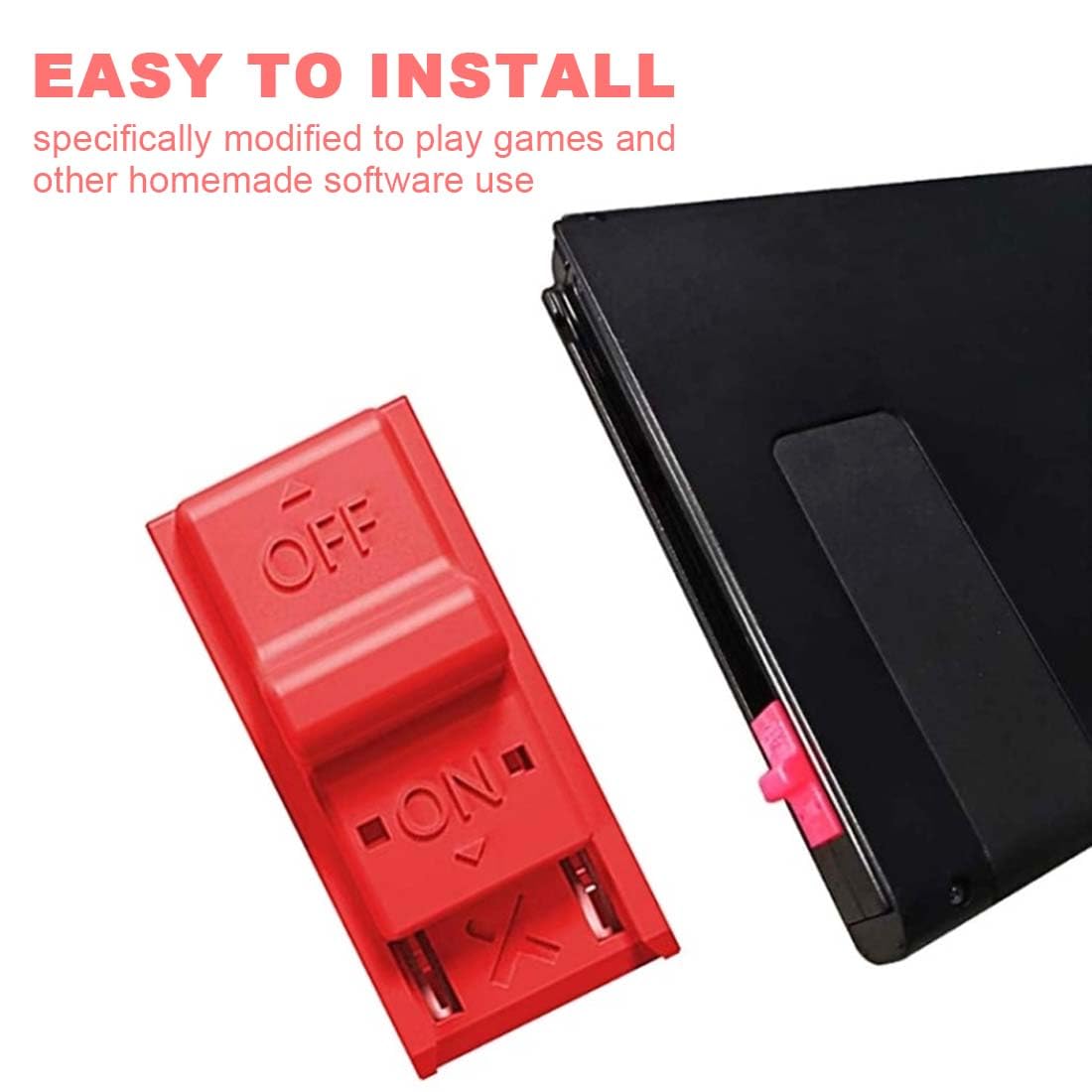 RCM Clip Jig Outils de Court-Circuit pour NS Switch Recovery Mode (Rouge),RCM Jig RCM Loader pour NS Switch