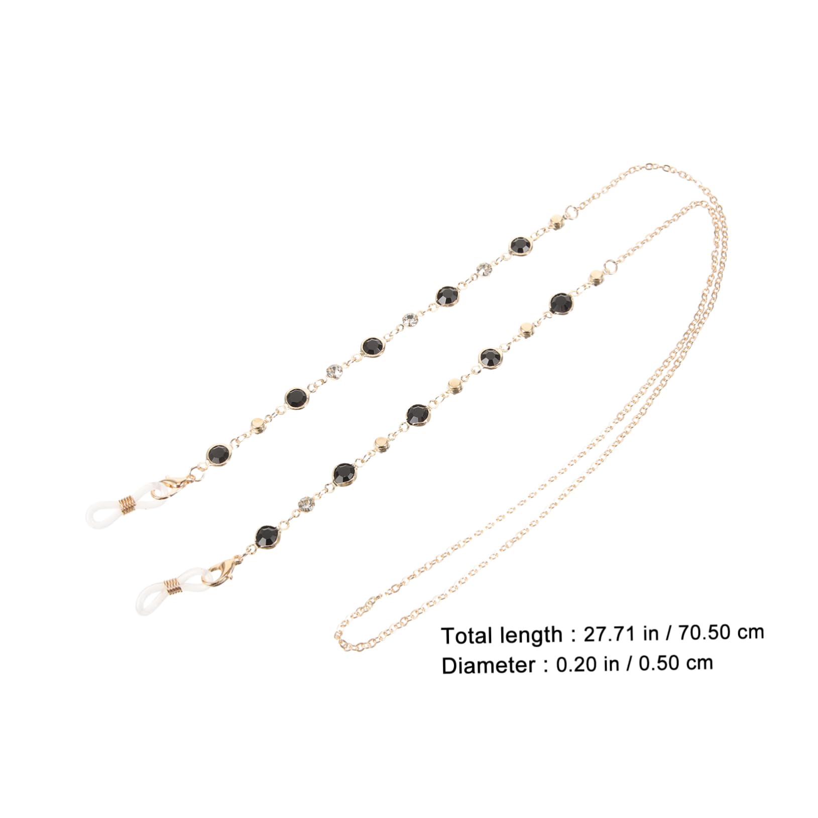 20piezas Cadena De Gafas De Perlas Coloridas Lazos De Ojos De Sol Cuerda Para Gafas Diseño Elegante y Resistente Para Mujeres y Festividades