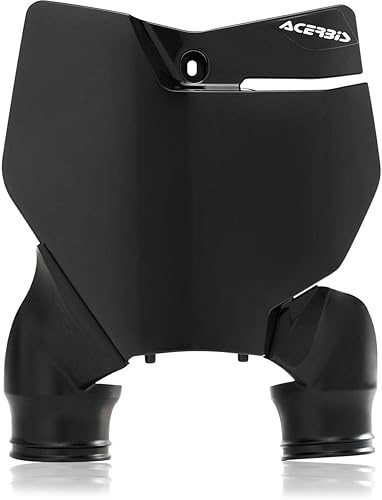 Acerbis 2527420001 Raptor - Placa de matrícula frontal, color negro