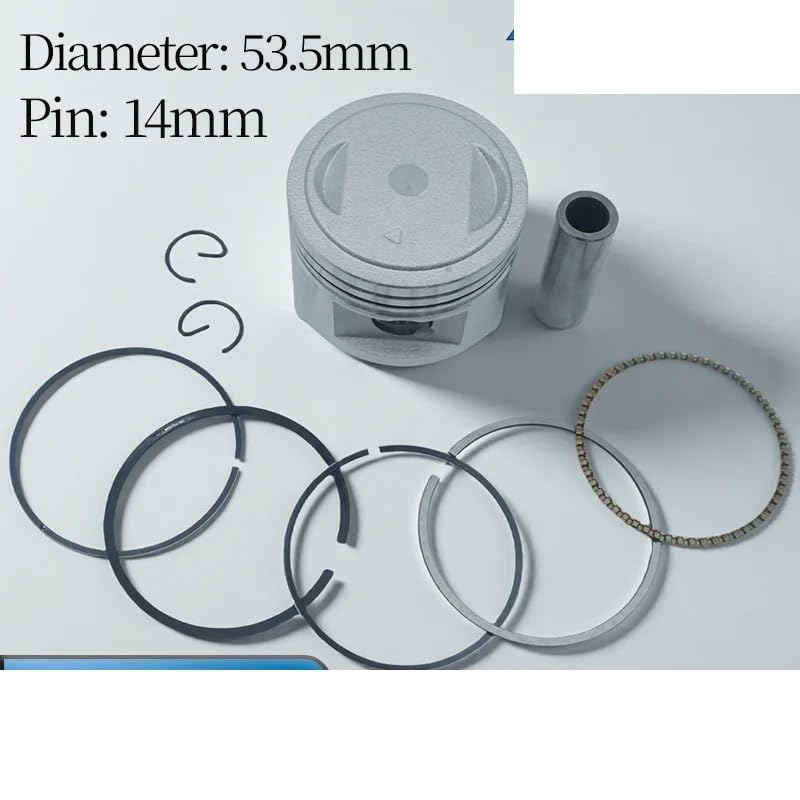 Piston de moto 53.5mm contre la perte de compression - 2