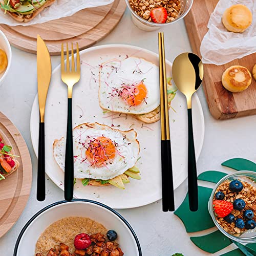 La mejor comparación de Cubiertos portatiles los más recomendados. 21 cubiertos portatiles marca COSIKEY (3)