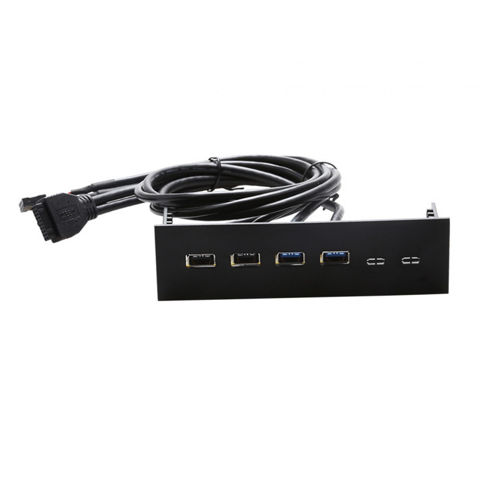 5.25 inch USB Front Panel Hub for PC Computer Case Optical Drive Front Panel 4 Ports USB3.0 2.0|Computers/Tablets & Networking|Computer Cables & Connectors|USB Cables, Hubs & Adapters-image-47