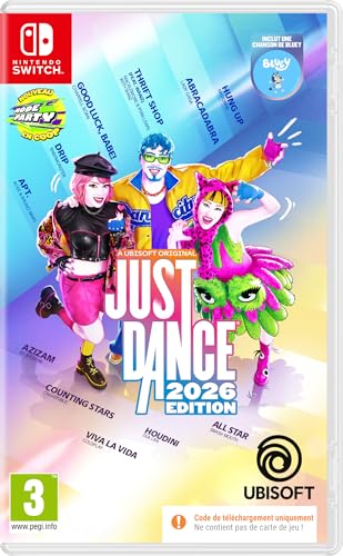 JUST DANCE 2026 CODE IN BOX FRA SWITCH