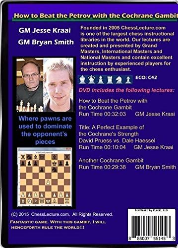 Chess Lecture How to Beat The Petrov with The Cochrane Gambit Volume 134