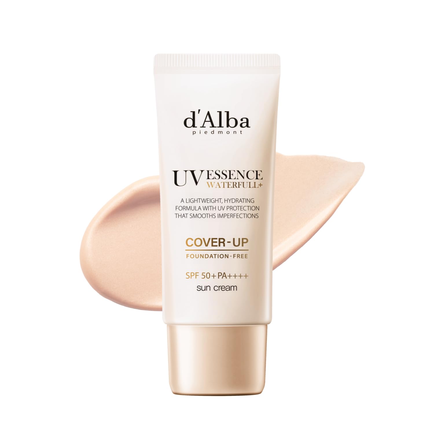 【d'Alba公式】ダルバ カバーベージュ(Cover-up) トーンアップサンクリーム (35ml) ダルバ 化粧下地 崩れにくい テカリにくい 日焼け止め ベースメイク ノーファンデ カバーアップ - 1