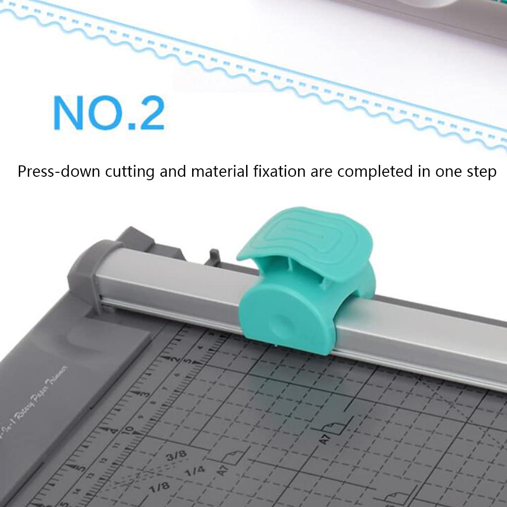 5 in 1 Papierschneidemaschine Multi-Style Musterschneider für Kopf A4 Cutter 5-in-1 Schnittmuster für C