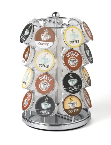 28 Capacity K-Cup Carousel (Chrome) - Nifty