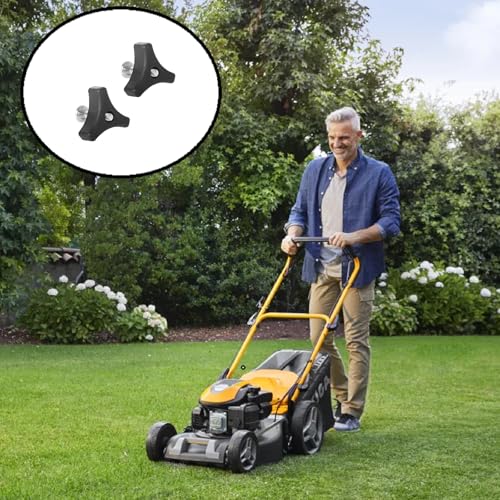 Rasenmäher Griff Knöpfe Mutter Bolt,Universal Rasenmäher Griff,Rasenmäher Flügelmutter Schraube Bolzen,Schraube Griff Griff Teile,Dreieck Griff Knauf Mutter Schraube Für Rasenmäher Maschine,2PCS