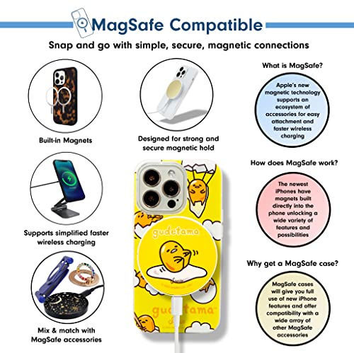 Sonix X Sanrio For Iphone 13 Pro | Compatible With Magsafe | 10Ft Drop Tested | Gudetama #TOP3