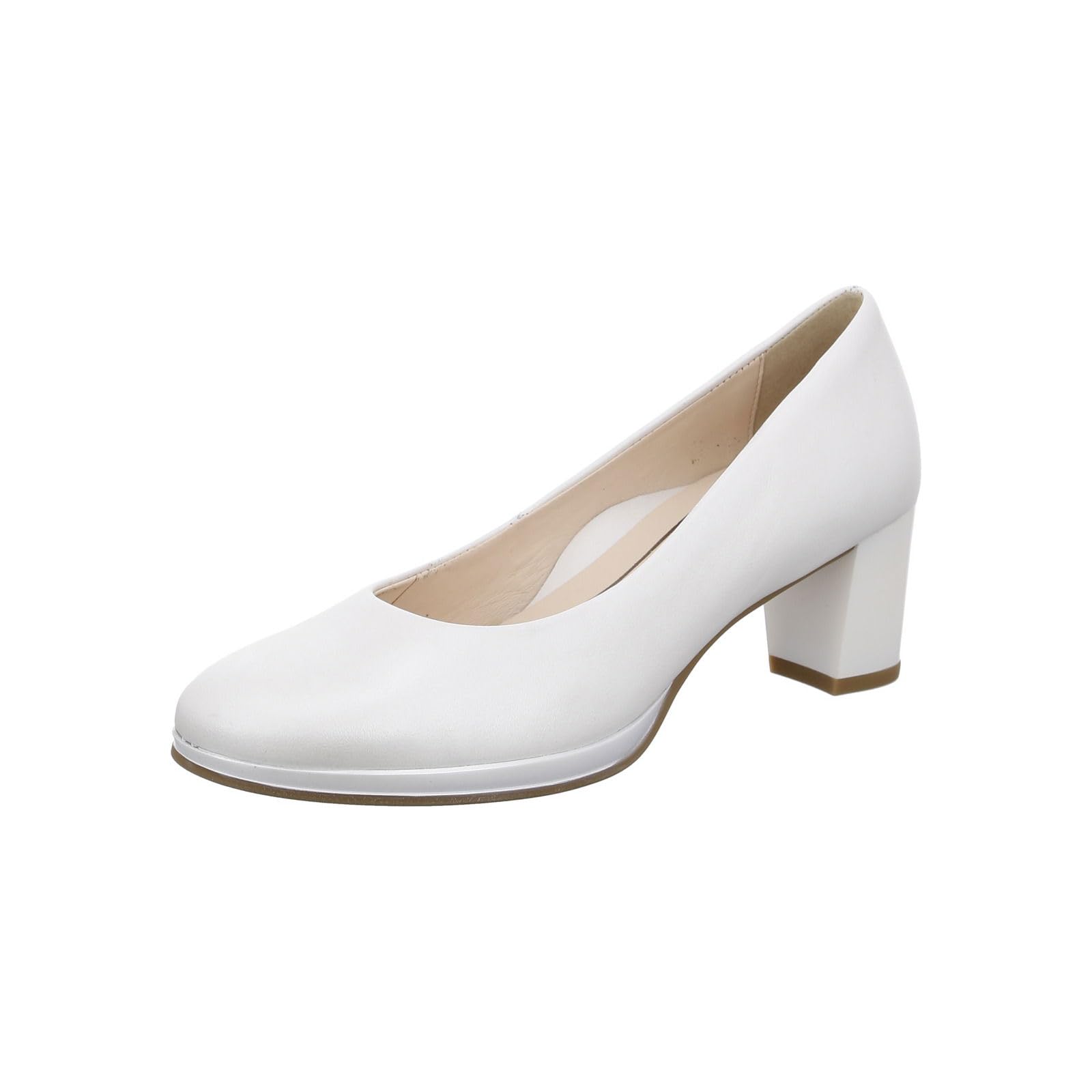 ARA Women's Orly Pump, Off-White, 8.5 UK