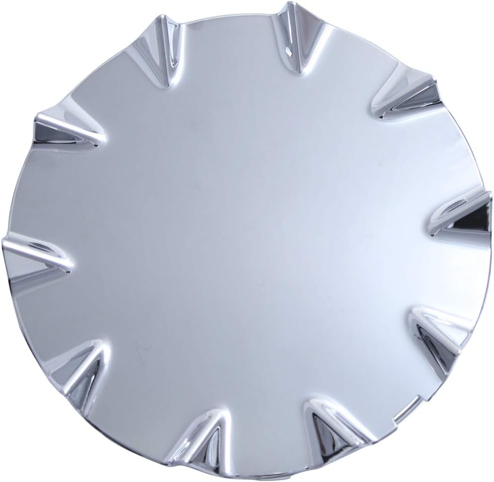 Set Of 4 Chrome Wheel Center Caps For Ford Ranger, Explorer, Mountaineer – 6-3/8" Diameter