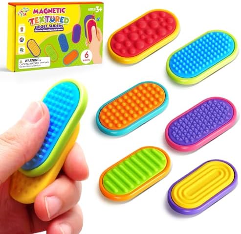 Sensory Fidget Magnet Toys for Kids 6 Pack Magnetic Autism Classroom Toys