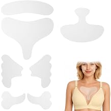 BOXOB Silicone Anti-Wrinkle Patch Set for Face Forehead Cheek Neck Chest