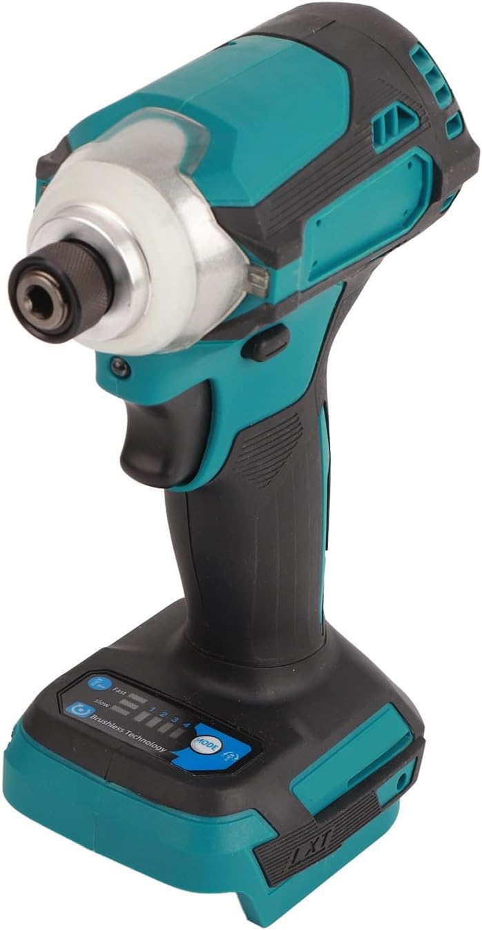18V Electric Screwdriver, Cordless Screwdriver 3 Modes 0-3600RPM Impact Wrench Power Drill Tool Set for BL1815 BL1820 BL1530 BL1840