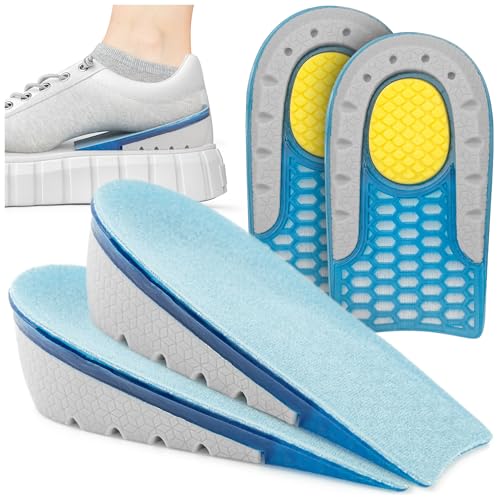 SULPO Talloniera In Gel Solette Rialzate Uomo Donna, Plantare Per