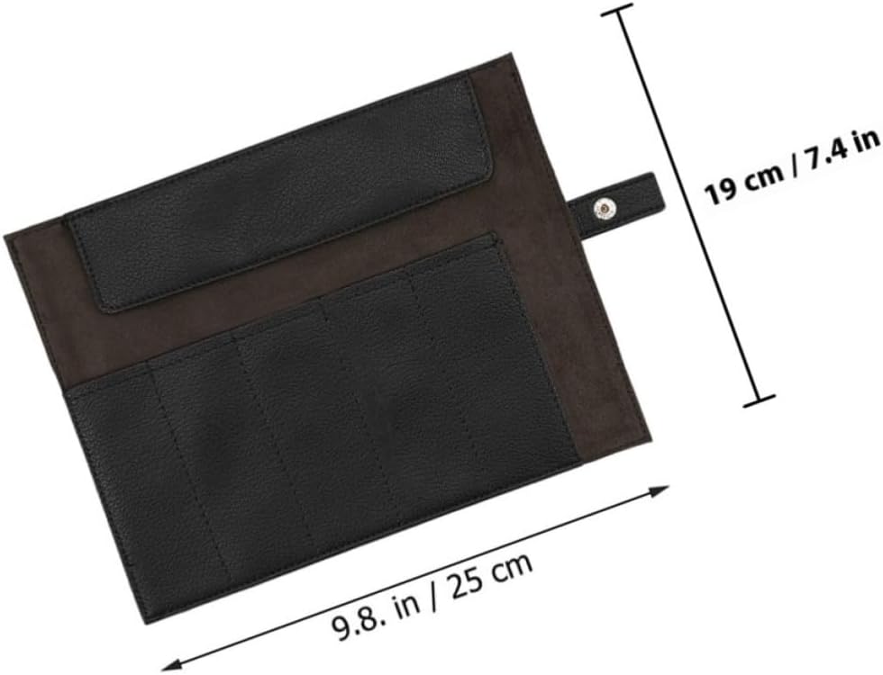 Portable Watch Bag Reusable Watch Roll Case Cloth Material Easy to Clean Design for Travel Use and Daily Use