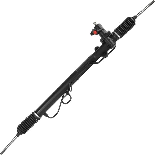 Miniatura 29 de Detroit Axle - Cremallera y piñón RWD para Dodge Dakota 97-04, Durango 99-03, Ensamblaje completo de cremallera de dirección asistida hidráulica