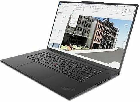Lenovo ThinkPad P1 Gen 8 21Q80024US 16 Mobile Workstation - WQUXGA - 60 Hz - Intel Core Ultra 7 255H - Intel Evo Platform - 32 GB - 1 TB SSD - English Keyboard - Black