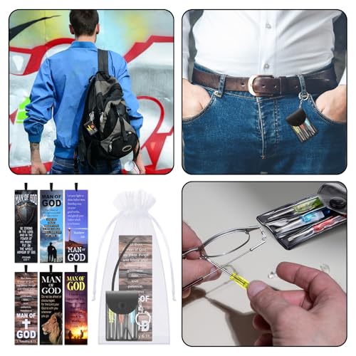 Otoolling 36 Pcs Man of God Screwdriver Keychain Christian Bookmark Set by Otoolling - Used condition - Image 6