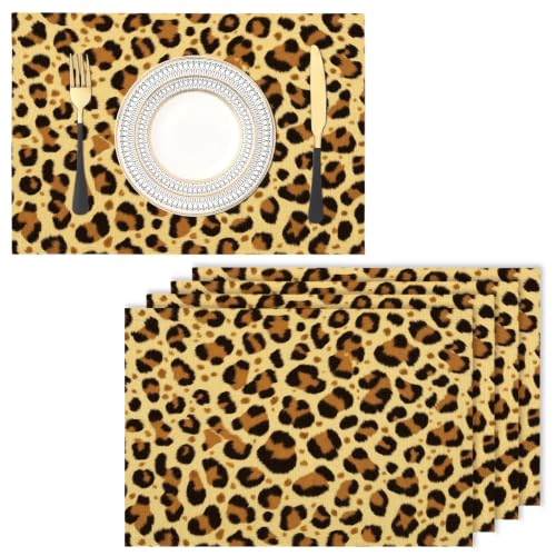 Sets de table pour cuisine antidérapants et protecteurs de chaleur - Lot de 8
