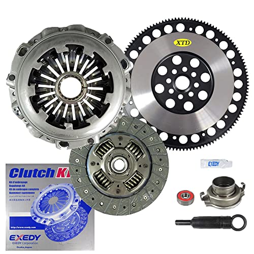 EXEDY CLUTCH & XTD 12LBS FLYWHEEL KIT compatible with 2002 2003 2004 2005 SUBARU IMPREZA WRX EJ205