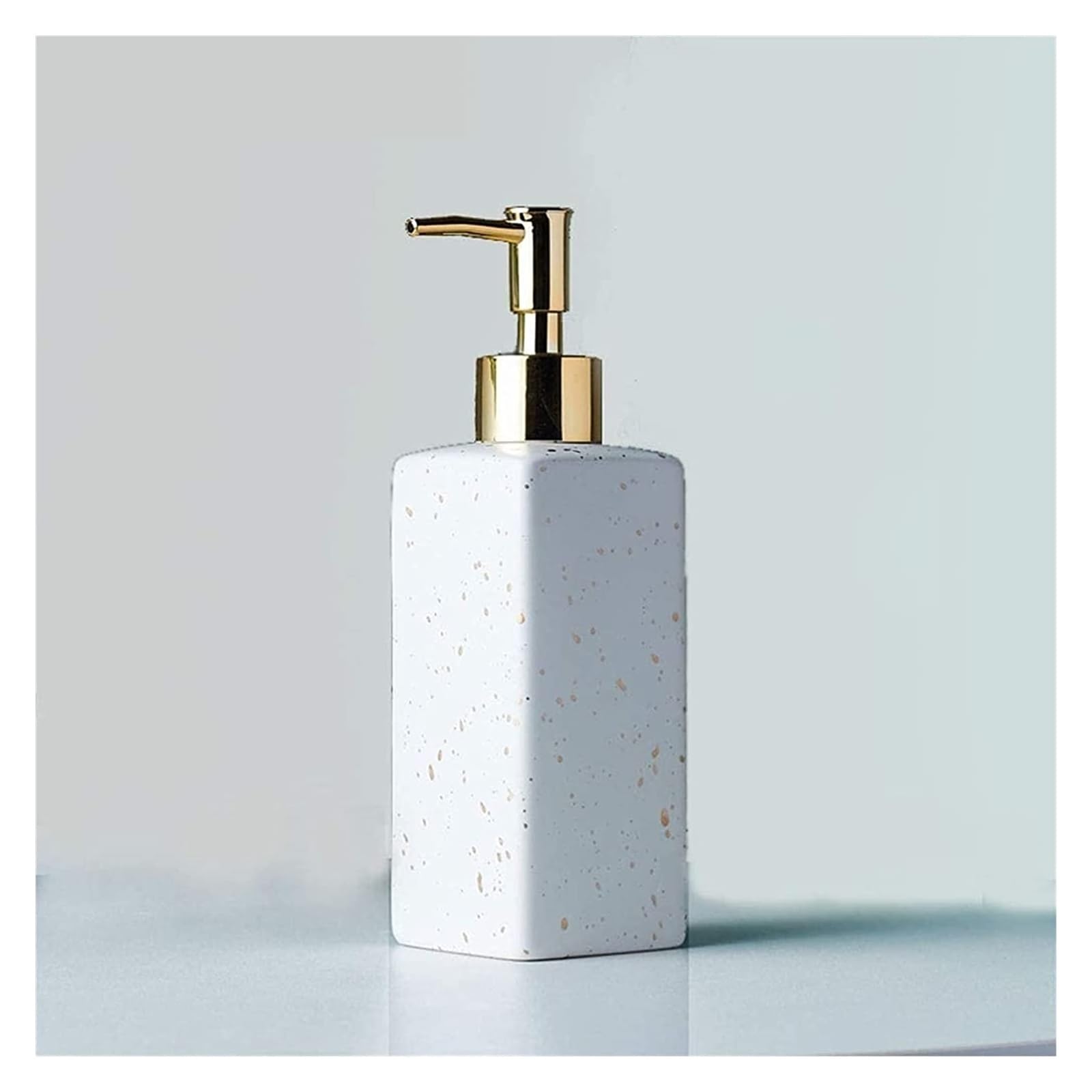 Sdydsge Blanc Soap Dispenser， Soap Dispensers Dispenser Bottle With Pump Lotion Ceramic
