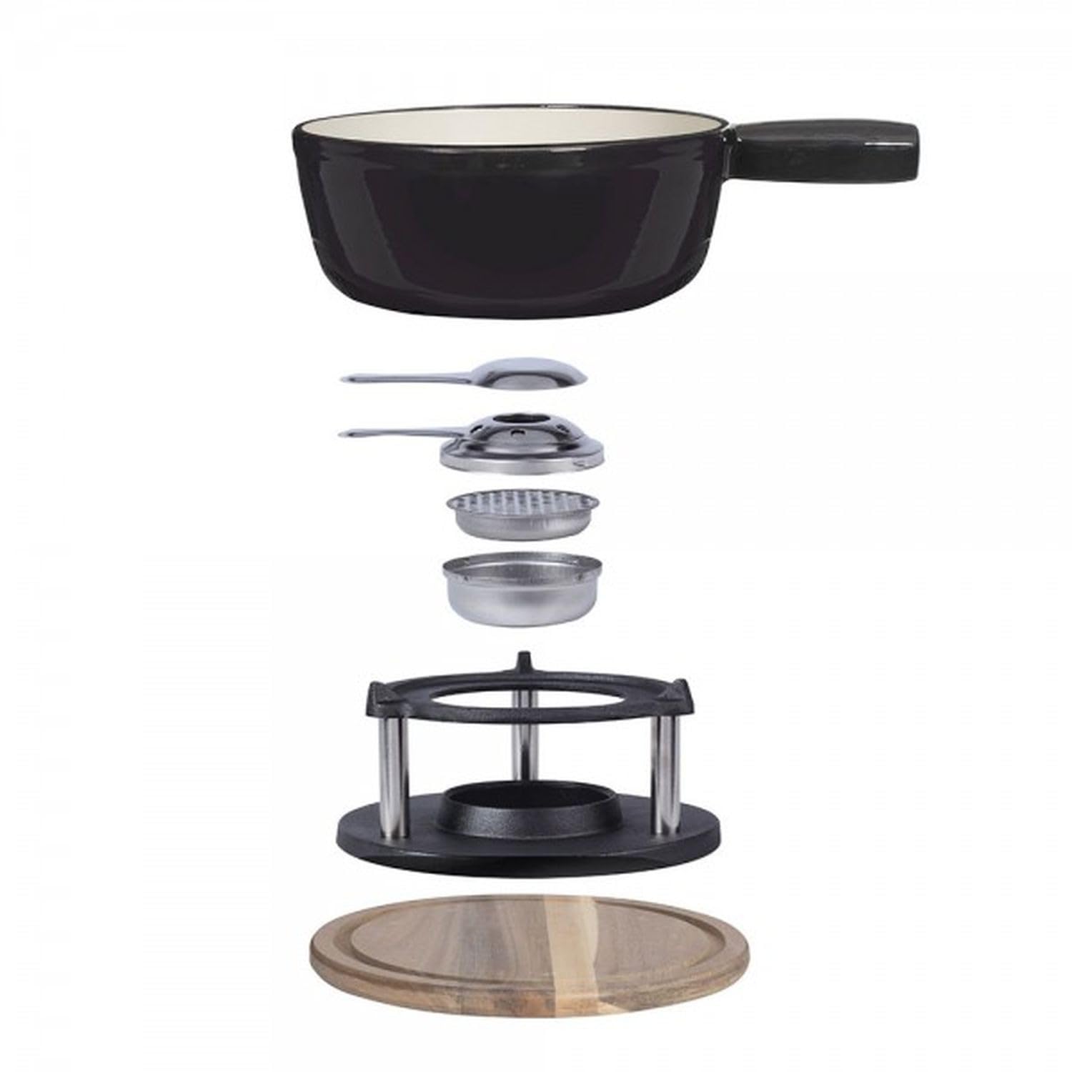 Service À Fondue 6 Fourchettes Crème - MEN426C