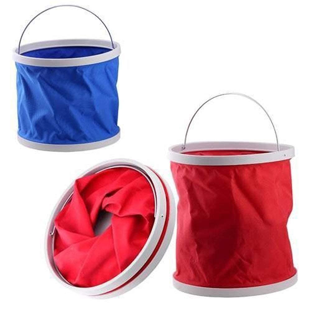 Raiyaraj Foldaway Bucket - Portable Foldable Water Bucket Pail for Outdoor Camping, Car Washing, Fishing & Hiking Easy to Travelling and handling (B0924K89M7) Amazon Price History, Amazon Price Tracker