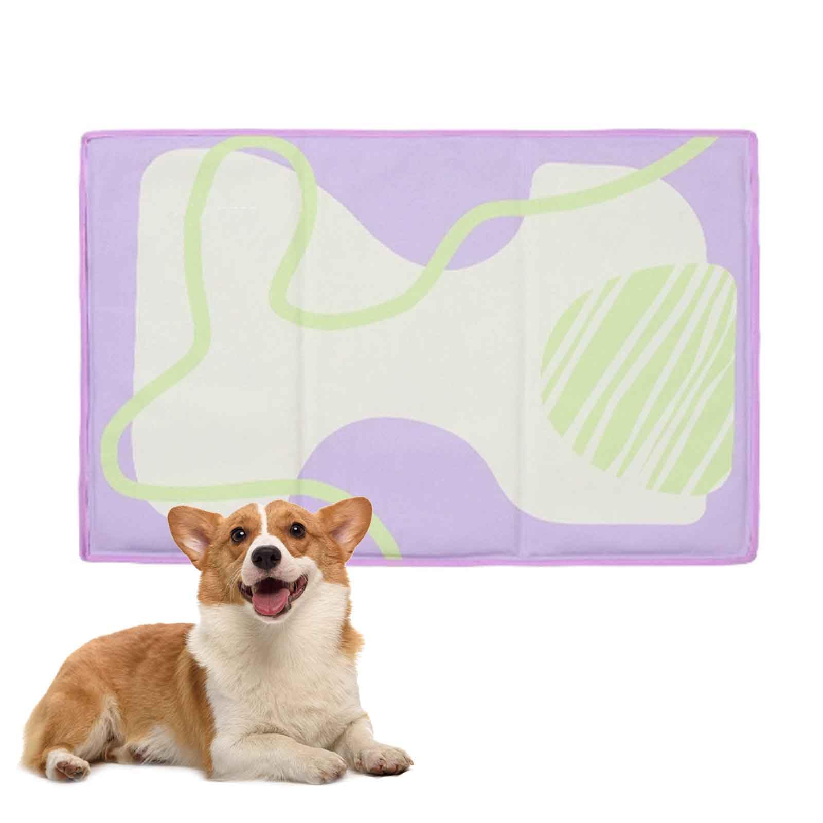 JFGCTYHXY Pet mattresses, Cat Cooling Mat, Pet Cool Mats, Great for Dogs Cats in Hot Summer for Small Medium,M