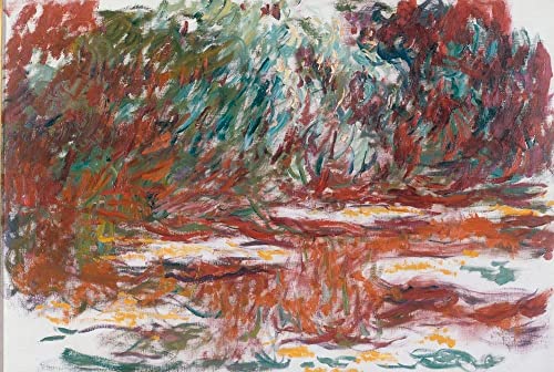 Affiche impression prints toile peinture murale Bassinnymphéas Claude Monet salon 60x90cm