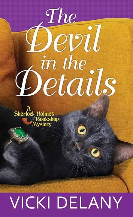 The Devil in the Details: A Sherlock Holmes Bookshop Mystery      Library Binding – Large Print, March 1, 2026
