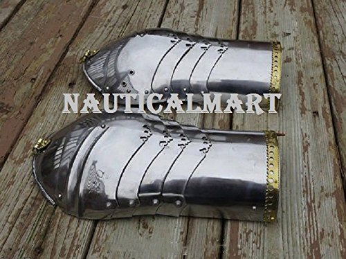Medieval Gothic Style Pauldrons LARP Armour