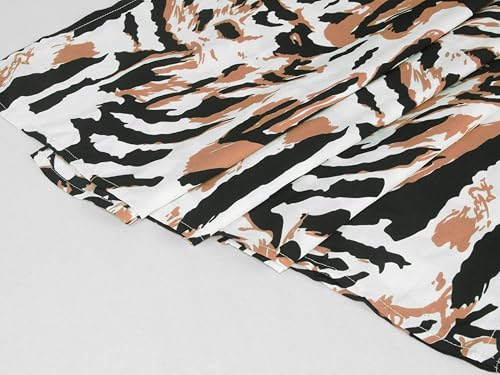 Image of miduo Womens Casual Summer V Neck Sleeveless Floral Printed Beach Split Maxi Dress Sundress