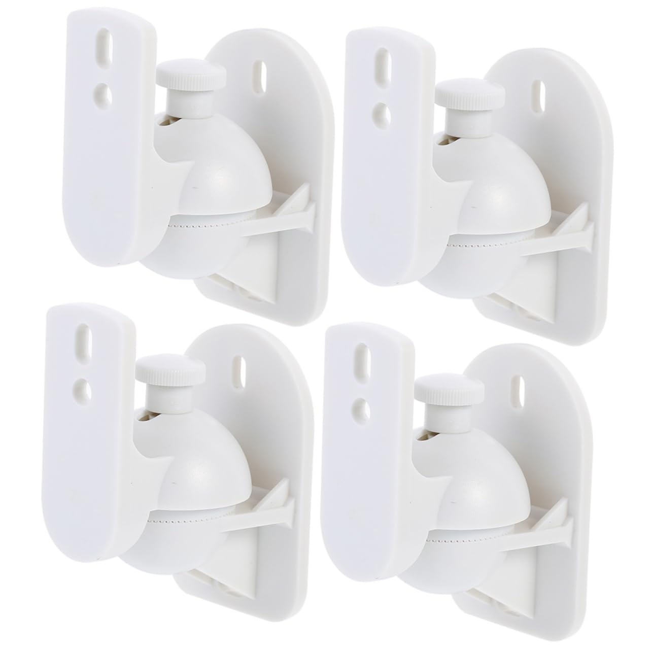 4piezas Soportes De Pared Giratorios y Ajustables Para Altavoces Soporte Para Altavoces De Pared