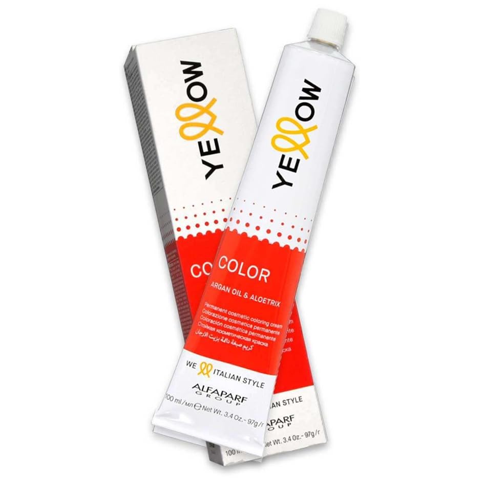  Colorazione Cosmetica Permanente 100ml - 5/53 CASTANO CHIARO MOGANO DORATO - Yellow Color Argan Oil