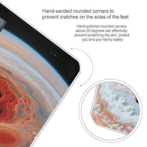 Báscula digital para baño Jupiter Red Spot 400 lb miniatura 4