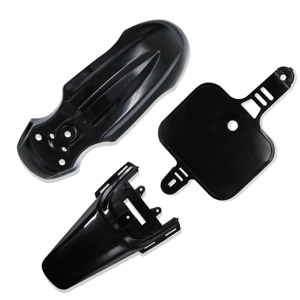 Kit de Plásticos CRF50, Piezas de Pit Bike, Carenados y Guardabarros para CRF 50 XR 50 SSR 110 107 125 MX650 MX500 Piranha Baja Negro