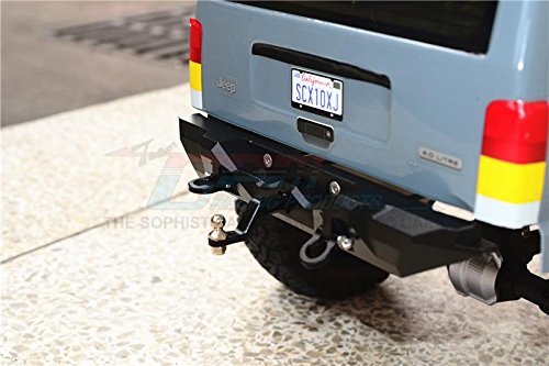 GPM Aluminium Rear Tow Hitch (schwarz) – Tuning Teil Für Axial SCX10 II (AX90046, AX90047) – 1 Set GPM Aluminium Rear Tow Hitch (schwarz) – Tuning Teil Für Axial SCX10 II (AX90046, AX90047) – 1 Set