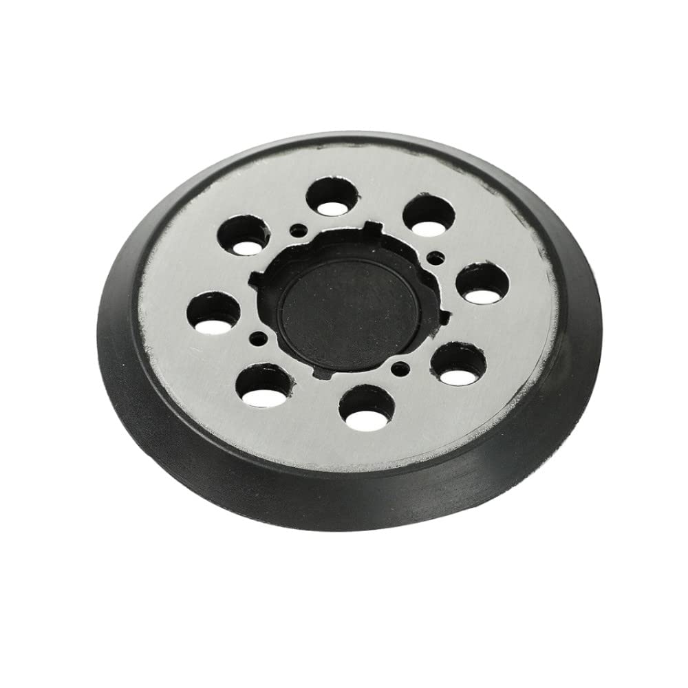 Trade-Shop - 5 discos de apoyo con cierre autoadherente de 8 agujeros y 4 agujeros, diámetro de 125 mm, compatible con Dewalt DCW 210, DCW 210 BR, DCW 210 D1, DCW 210 D2