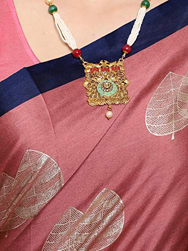 Image of OM SAI LATEST CREATION Soft Cotton & Silk Saree For Women Half Sarees Under 349 2020 Beautiful For Women saree free size with blouse piece (Purple & Blue)