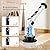 Electric Spin Scrubber, Power Electric Scrubber for Cleaning, Shower Cordless Cleaning Brush with 6 Adjustable Angles,8 Brush Heads, 3 Speed Mode, Electric Cleaning Brush for Bathroom/Tub/Floor/Tile