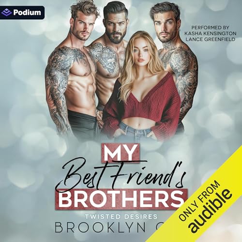 My Best Friend's Brothers Audiolibro Por Brooklyn Cox arte de portada