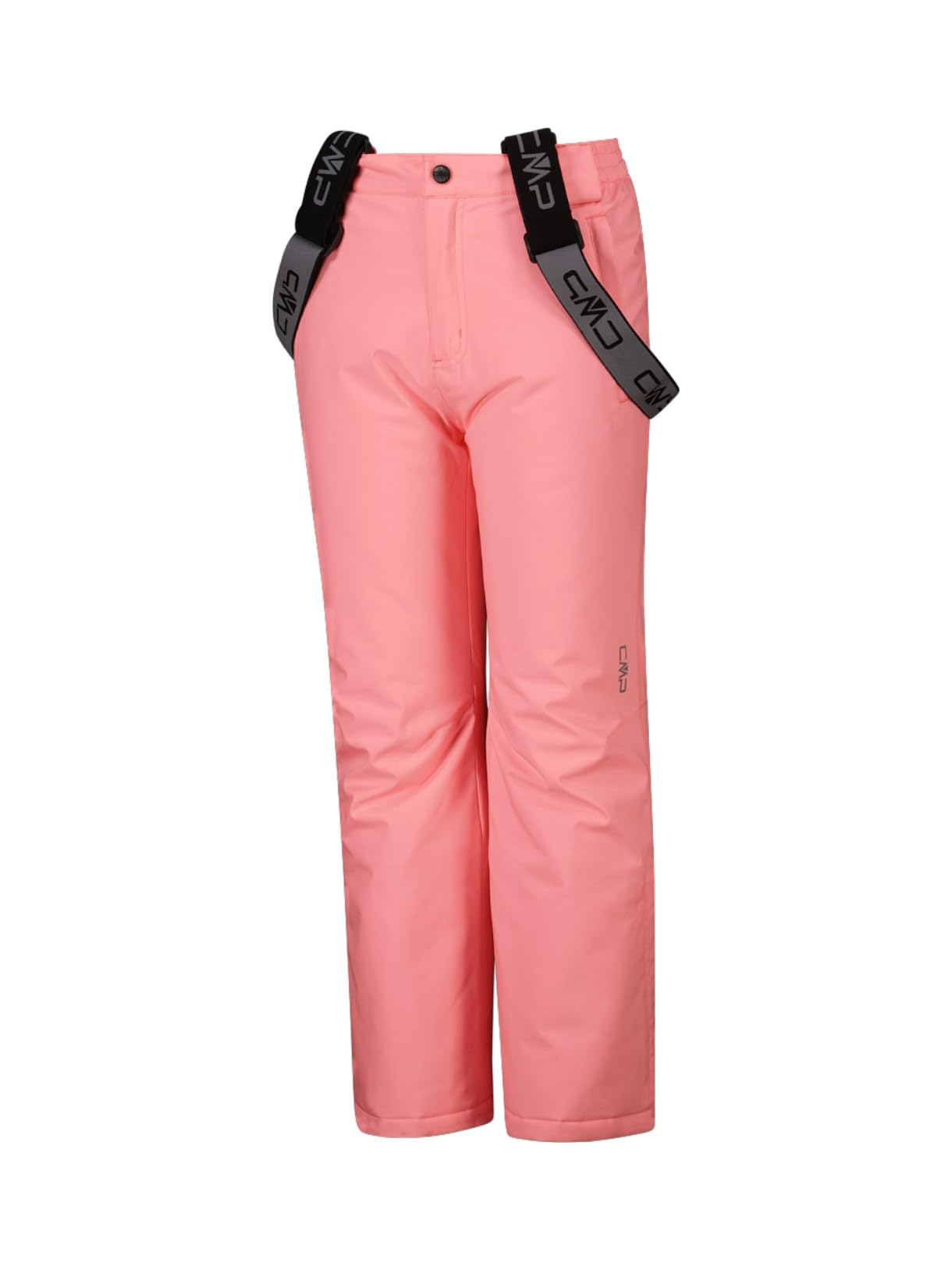 CMP Clima Protect Pantalon de ski pour enfant avec bretelles amovibles Rose
