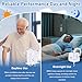 External Condom Catheters for Men Overnight, 24 Soft Latex, 750mL & 1000mL Urine Leg Bags, 2000mL Sterile Catheter Bags, 5 Stabilization Devices, 2 Roll Medical Tapes Set for Incontinence Use