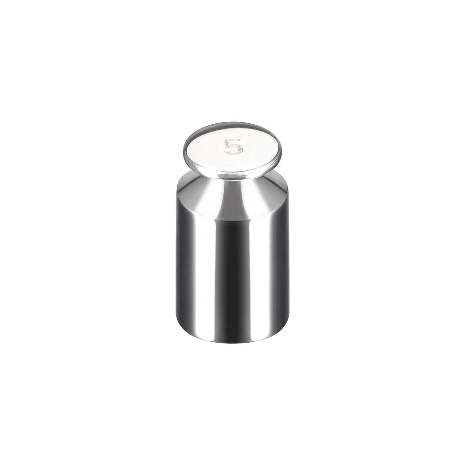 uxcell Gram Calibration Peso 0.18 oz F1 Acero inoxidable de precisión para balanzas digitales